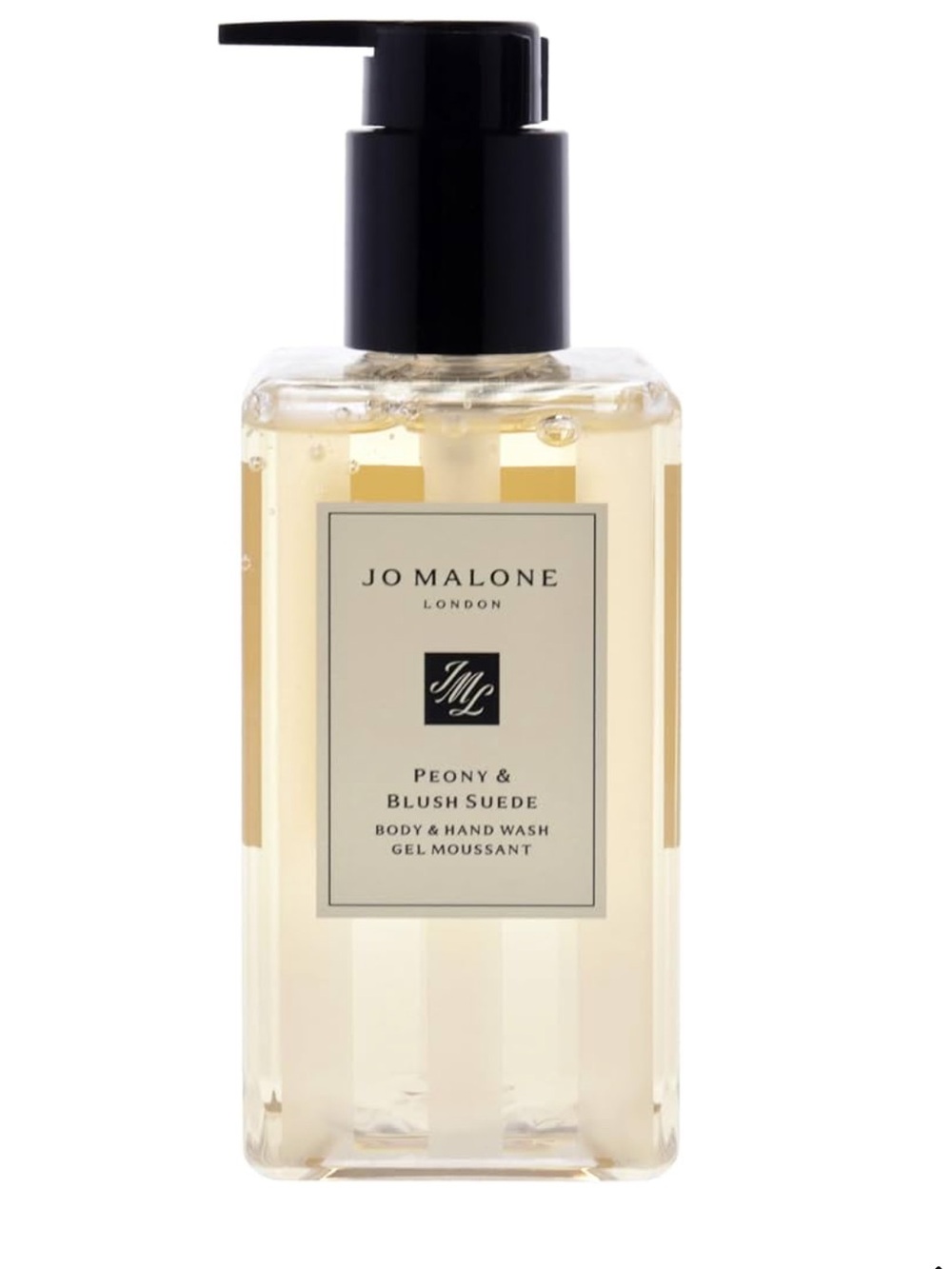Jo Malone London Peony Blush Suede Body & Hand Wash 8.5 FL Oz 250mL Gel Moussant